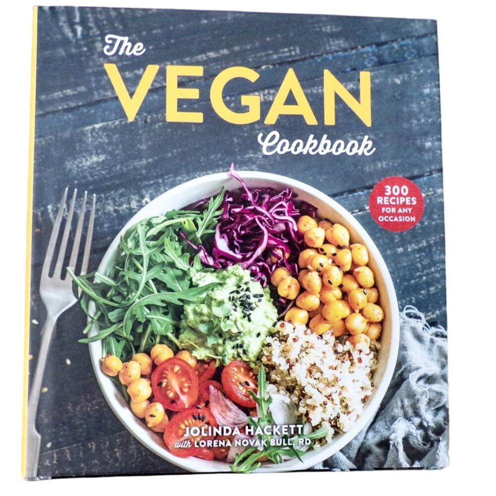 The Vegan Cookbook by Jolinda Hackett 300 Recipes Fall River Press 2015